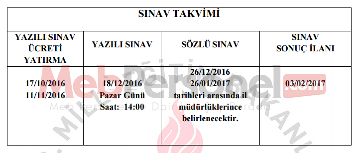 Asli Öğretmenliğe Geçiş Sınavı Başvuru Kılavuzu ve Sınav Takvimi