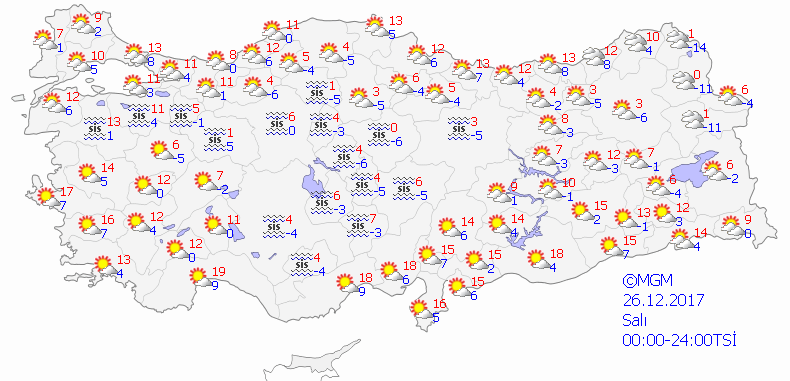 Yarın kar yağışı bekleniyor. Kar yağışı olacak iller
