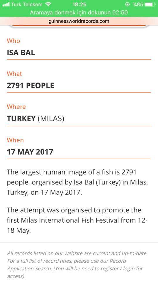 Milli Eğitim Guinness Rekorlar Kitabına Girmeyi Başardı
