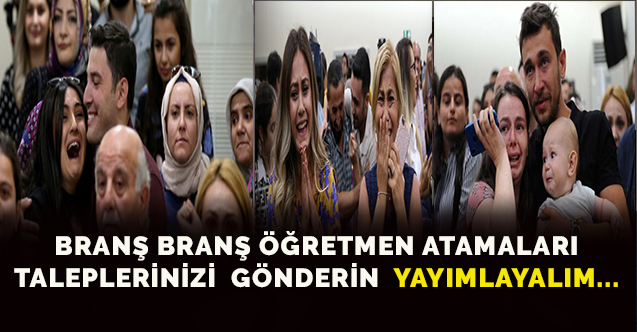 İngilizce Öğretmenliği Branş Kontenjan Talebi ve Analizi İçin Bize Yazın