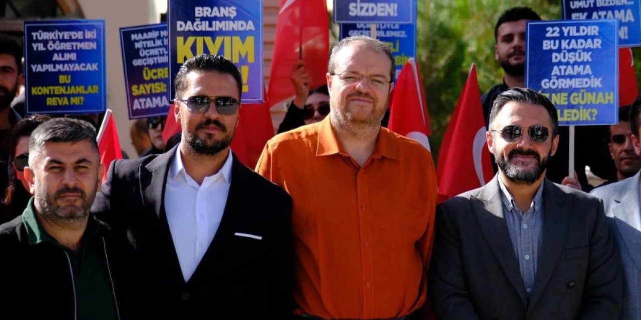 EBS Şube Başkanı Mehmet Uca: ''Ek 25 bin atama yapılmasını bekliyoruz.'' - Görsel